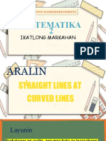 Math 3rd Quarter Straight and Curve Lines