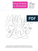Calligraphy All-You-Need-is-Love-Practice-Sheet-ABT PDF