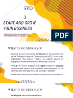 Go Negosyo: 21 Steps To Start and Grow Your Business