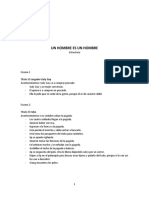 Trabajo II. Un Hombre Es Un Hombre