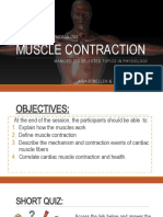 Muscle Contraction: Cardiovascular Physiology