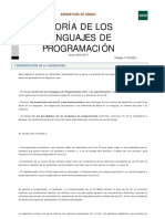 Teoria de Los Lenguajes de Programacion 1