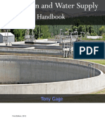 Sanitation and Water Supply Handbook by Tony Gage 