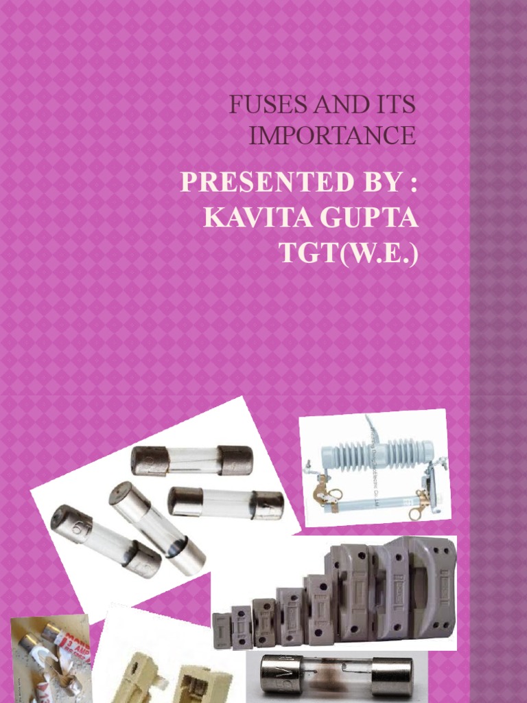 3 Introducton To Fuses PDF Fuse (Electrical) Building Materials