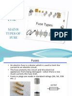 Introducti On To The Fuse and Types of Fuse