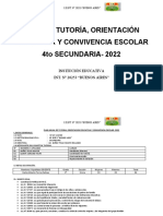 PLAN de TOE - 2022 4to Secundaria