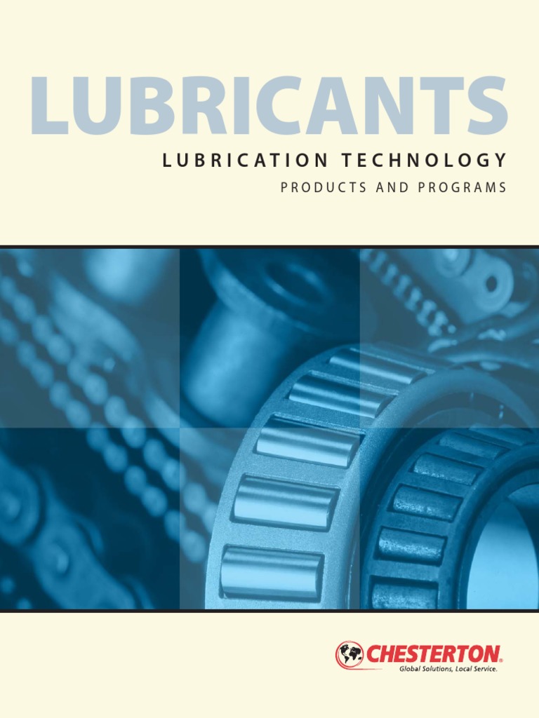 Lubricants Lubrication Technology PDF