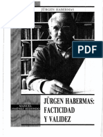 Habermas, Jürgen - Facticidad y validez