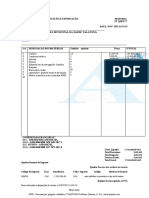 Comércio Geral Importação & Exportação - Proforma de Equipamentos de Navegação