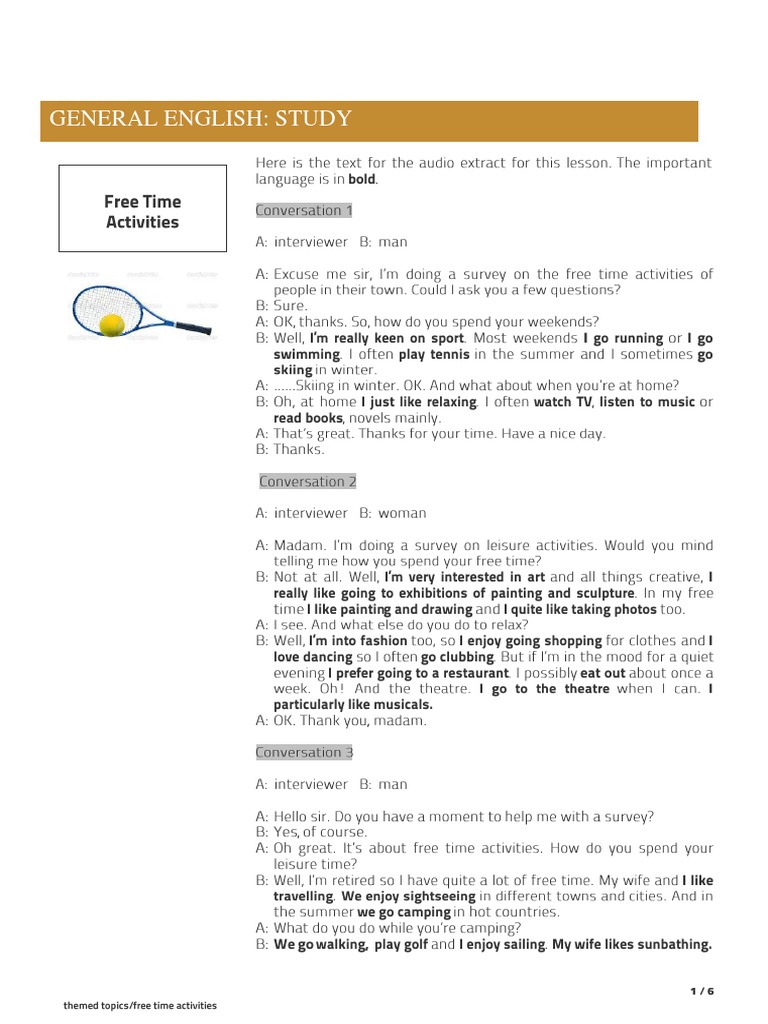 General English Study General English: Study | PDF | Business