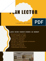 Diapositivas para Plan Lector Decimo. Lazarillo de Tormes.