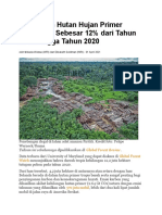 Kasus Kerusakan Hutan