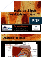 Prevenção da sépsis pós-esplenectomia