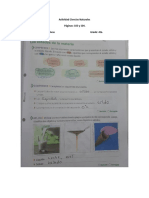 Actividad Pagina 103 y 104. Ciencias Naturales. Emanuel Arias.