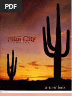 Sun City, AZ Marketing Brochure - Mid 1960's - "Del Webb's Sun City, Arizona - A New Look"