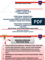 Sos Uu Dan PP Tentang Desa