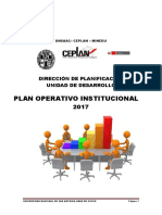 Plan Operativo Intitucional 2017 - Unsaac