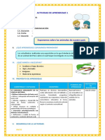 D5 A1 SESION Exponemos Sobre Los Animales de Nuestro País