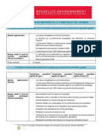 Contenu Minimal de La Formation - IBGE