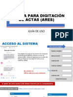 Guia para Digitar ACTAS