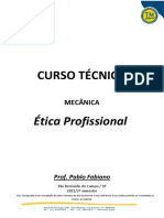 Ética Profissional em Curso Técnico de Mecânica