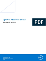 DELL OptiPlex 7490 All-In-One - Manual de Servicio (Optiplex-7490-Aio - Owners-Manual - Es-Mx)