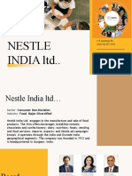 Nestle INDIA LTD..: 123 Anywhere ST., Any City, ST 12345