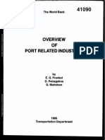 1986 The World Bank Overview of Port Related Industries