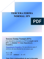 Tercera Forma Normal 3FN