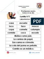 cartilla lectura n°5