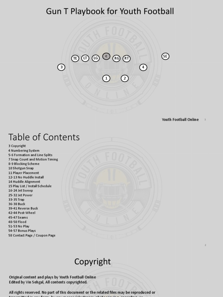 Gun T Playbook d7wgmg | PDF | Quarterback | Sports