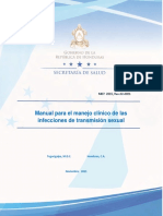 MANUAL PARA EL MANEJO CLINICO DE LAS INFECCIONES DE TRANSMISION SEXUAL - Cleaned