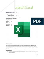 Introducción a Excel