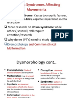 Genetic Syndromes Affecting Movements