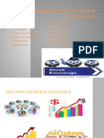 Presentation on Stock Exchange: Key Aspects and Functions