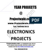 Final Year Projects @