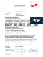 SPD Überspannungs-Ableiter Typ 2 - Konformitätserklärung - DE