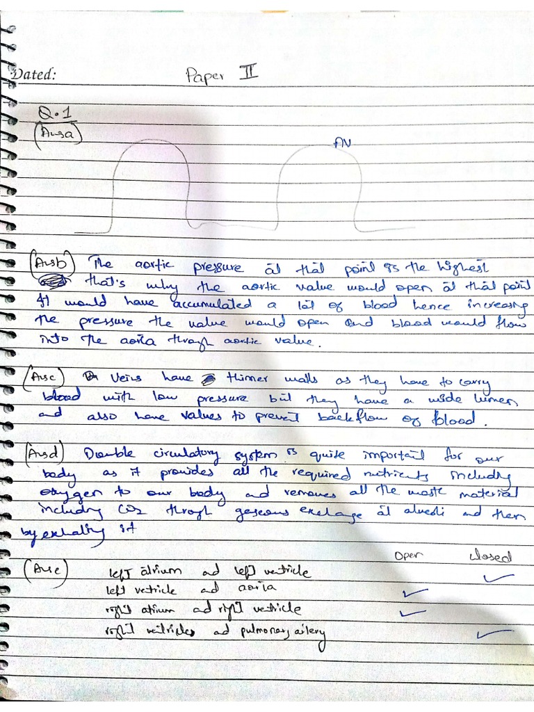 Bio Paper 2 and 6 | PDF