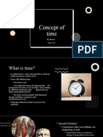 Concept of Time: by Matus Gym 5.A
