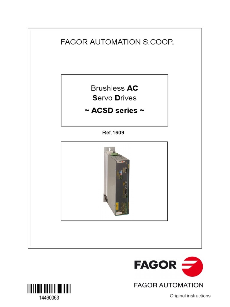 Acsd Series | PDF | Electric Motor | Automation