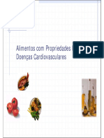 Alimentos Com Propriedades Especiais e Doencas Cardiovasculares