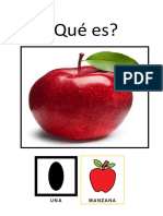 3 Años Frutas