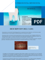 Caso Clínico Periodoncia-Ortodoncia