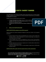 VIVA EPICO Reglas de Participacion Beneficios DADDY YANKEE 2