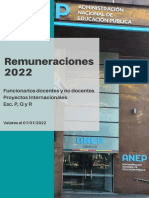 Remuneraciones Anep 2022