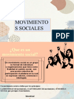 movimiento sociales