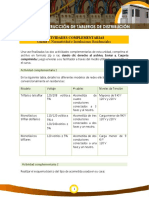 DISEÑO Y CONSTRUCCION DE TABLEROS DE DISTRIBUCION ActividadesComplementariasU3