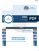 Fuerzas entre cargas eléctricas