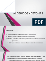 Aldehídos y cetonas: reacciones de identificación