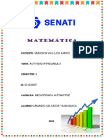 Actividad Entregable 03 Matemática